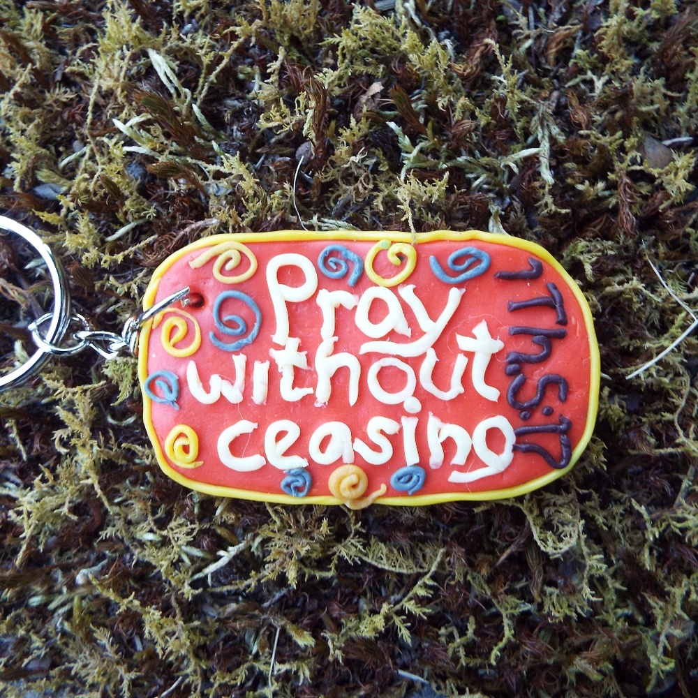 Spiritual key chain (1 th. 5:17)